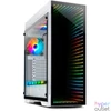 Kép 1/4 - ARGUS Gamer Számítógépház, X-908 INFINI2, fehér