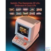 Kép 4/4 - DIVOOM Hangszóró, Retro Pixel mini Bluetooth hangszóró, MINITOO, szürke
