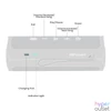 Kép 3/4 - HIFUTURE Hangszóró RIPPLE, Bluetooth 5.3, 30W, Vezeték nélküli, 4000 mAh, IPX7, TWS, 12 óra üzemidő, Fekete