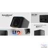 Kép 4/5 - HIFUTURE Hangszóró EVENT HORIZON, Bluetooth 5.3, 100W, Vezeték nélküli, 8000 mAh, DynaBoost, 8 óra üzemidő, Fekete