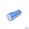 Kép 1/2 - OMEGA USB autós töltő, 2 portos, 2.1A, kék