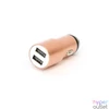 Kép 1/2 - OMEGA USB autós töltő, 2 portos, 2.1A, rózsa