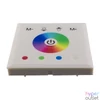 Kép 1/2 - OPTONICA LED Szalag Dimmer RGB szalaghoz, fali, fehér üvegpanel, érintő vezérléssel - AC6319