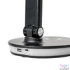 Kép 3/4 - PLATINET Asztali lámpa RGB, 12W, LED, USB-A és USB-C töltő portal, 6000K, 500 Lumen, fekete