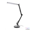 Kép 1/4 - PLATINET Asztali lámpa 10W, 500Lm, flexibilis, LED, rajzasztali lámpa, fekete