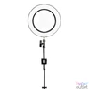 Kép 2/3 - PLATINET Asztali lámpa 10W, 500Lm, flexibilis, 48x LED, rajzasztali lámpa, 3x nagyítólencsével, fekete