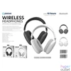 Kép 3/3 - PLATINET Fejhallgató, Wireless, vezeték nélküli, Bluetooth 5.3, Slim, beépített mikrofonnal, fehér