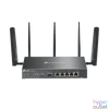 Kép 1/4 - TP-LINK OMADA Vezetékes AX3000 VPN Router 1xWAN(1000Mbps) + 4xLAN(1000Mbps) + 1xSFP + 1xSIM, ER706W-4G