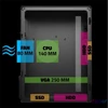 Kép 10/11 - Advance Számítógépház - OPTIMA Black (MicroATX, USB2.0+USB3.0, fekete)