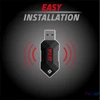 Kép 5/10 - Advance Gamepad Vezeték Nélküli - GTA Gamepad (USB, 12 gomb, PC és PS3 kompatibilis, fekete-piros)