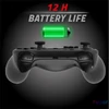 Kép 7/10 - Advance Gamepad Vezeték Nélküli - GTA Gamepad (USB, 12 gomb, PC és PS3 kompatibilis, fekete-piros)