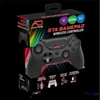 Kép 8/10 - Advance Gamepad Vezeték Nélküli - GTA Gamepad (USB, 12 gomb, PC és PS3 kompatibilis, fekete-piros)