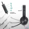 Kép 5/9 - Advance Fejhallgató - SMARTPHONICS 750 (3,5mm Jack/USB, 1,9m kábel, fekete)