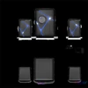 Kép 10/10 - Advance Hangszóró - SOUNDPHONIC RGB 11W RMS BLUETOOTH (2.1, Bluetooth/3,5mm Jack, RGB, fekete)