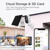 Kép 5/7 - Arenti IP wifi csempekamera - GO1 + SP2 (3MP, 2,4mm, kültéri, IR10m, 6700mAh, microSD, mikrofon, hangszóró, SP2 napelem)
