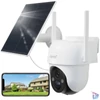 Kép 2/7 - Arenti IP wifi PT dómkamera - GO2T + SP2 (3MP, 4mm, kültéri, IR10m, 5200mAh, microSD, mikrofon, hangszóró, SP2 napelem)