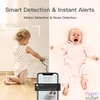 Kép 2/4 - Arenti IP wifi PT dómkamera - P2Q (4MP, 3,6mm, beltéri, IR10m, microSD, mikrofon, hangszóró)