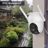 Kép 3/5 - Arenti IP wifi PT dómkamera - OP1 (4MP, 4mm, kültéri, IR10m, microSD, mikrofon, hangszóró)