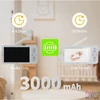 Kép 3/8 - Arenti bébiőr szett - AINANNY + 5" LCD (3MP, sírás-, hőmérséklet-, páratartalom figyelés, microSD, mikrofon, hangszóró)