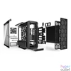 Kép 10/11 - Be Quiet! Számítógépház - Silent Base 802 Window Black (ATX, edzett üveg oldallap, fekete)