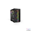 Kép 5/8 - Be Quiet! Számítógépház - Pure Base 500 FX Black (ATX, RGB, edzett üveg oldallap, fekete)