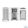 Kép 3/9 - Be Quiet! Számítógépház - Pure Base 500DX White (ATX, edzett üveg oldallap, fehér)