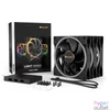 Kép 2/6 - Be Quiet! Cooler 14cm - LIGHT WINGS 140mm PWM Triple-Pack (RGB, 1500rpm, 23,3dB, fekete)