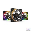 Kép 3/6 - Be Quiet! Cooler 14cm - LIGHT WINGS 140mm PWM Triple-Pack (RGB, 1500rpm, 23,3dB, fekete)