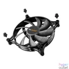Kép 2/5 - Be Quiet! Cooler 14cm - SHADOW WINGS 2 140mm PWM (900rpm, 14,9dB, fekete)