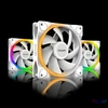 Kép 2/7 - Be Quiet! Cooler 12cm - LIGHT WINGS WHITE 120mm PWM Triple Pack (RGB, 1700rpm, 20,6dB, fehér)