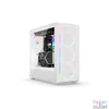 Kép 6/11 - Be Quiet! Számítógépház - Shadow Base 800 FX White (ATX, edzett üveg oldallap, fehér)