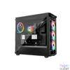 Kép 2/7 - Be Quiet! CPU Water Cooler - LIGHT LOOP 360mm Black (3x120mm, csatlakozó: 3pin, cső hossza: 400mm, fekete)