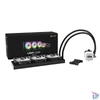 Kép 6/7 - Be Quiet! CPU Water Cooler - LIGHT LOOP 360mm Black (3x120mm, csatlakozó: 3pin, cső hossza: 400mm, fekete)