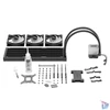 Kép 7/7 - Be Quiet! CPU Water Cooler - LIGHT LOOP 360mm Black (3x120mm, csatlakozó: 3pin, cső hossza: 400mm, fekete)