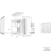 Kép 5/8 - Be Quiet! Számítógépház - LIGHT BASE 900 DX White (ATX, edzett üveg oldallap, fehér)