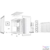 Kép 5/9 - Be Quiet! Számítógépház - LIGHT BASE 900 FX White (ATX, edzett üveg oldallap, fehér)