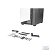 Kép 8/9 - Be Quiet! Számítógépház - LIGHT BASE 600 DX Black (ATX, edzett üveg oldallap, fekete)