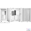 Kép 2/9 - Be Quiet! Számítógépház - LIGHT BASE 600 DX White (ATX, edzett üveg oldallap, fehér)
