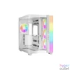 Kép 1/9 - Be Quiet! Számítógépház - LIGHT BASE 600 LX White (ATX, edzett üveg oldallap, fehér)
