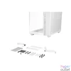 Kép 8/9 - Be Quiet! Számítógépház - LIGHT BASE 600 LX White (ATX, edzett üveg oldallap, fehér)