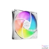 Kép 4/5 - Be Quiet! Cooler 14cm - LIGHT WINGS LX 140mm PWM high-speed White Triple-Pack (RGB, 1800rpm, 30,5dB, fehér)