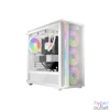 Kép 2/5 - Be Quiet! Cooler 12cm - LIGHT WINGS LX 120mm PWM White Triple-Pack (RGB, 1600rpm, 25,5dB, fehér)