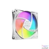 Kép 4/5 - Be Quiet! Cooler 12cm - LIGHT WINGS LX 120mm PWM White Triple-Pack (RGB, 1600rpm, 25,5dB, fehér)