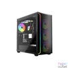 Kép 2/5 - Be Quiet! Cooler 12cm - LIGHT WINGS LX 120mm PWM high-speed (RGB, 2100rpm, 30,9dB, fekete)