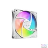 Kép 4/5 - Be Quiet! Cooler 12cm - LIGHT WINGS LX 120mm PWM high-speed White Triple-Pack (RGB, 2100rpm, 30,9dB, fehér)