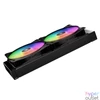 Kép 3/5 - Be Quiet! Cooler 14cm - LIGHT WINGS LX 140mm PWM high-speed (RGB, 1800rpm, 30,5dB, fekete)