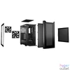 Kép 4/8 - Be Quiet! Számítógépház - Pure Base 501 Airflow Window Black (ATX, edzett üveg oldallap, fekete)