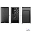 Kép 2/8 - Be Quiet! Számítógépház - Pure Base 501 LX Black (ATX, edzett üveg oldallap, fekete)