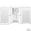 Kép 2/8 - Be Quiet! Számítógépház - Pure Base 501 LX White (ATX, edzett üveg oldallap, fehér)
