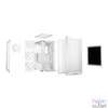 Kép 4/8 - Be Quiet! Számítógépház - Pure Base 501 LX White (ATX, edzett üveg oldallap, fehér)
